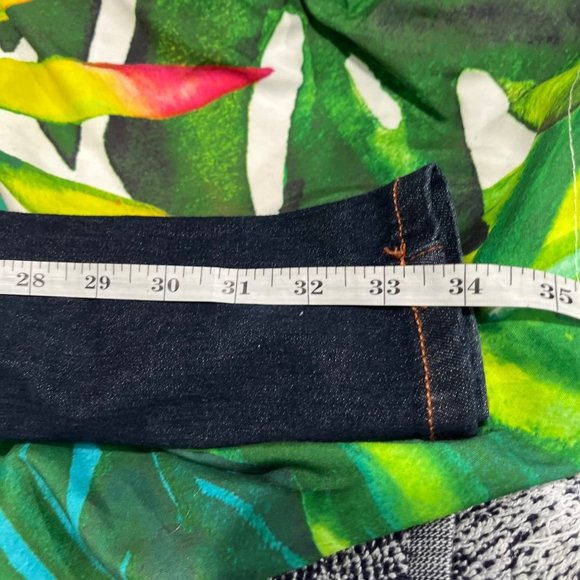 Banana Republic 31 Skinny Dark Wash Denim Fall Winter Slim Classic School Jeans - Picture 10 of 10